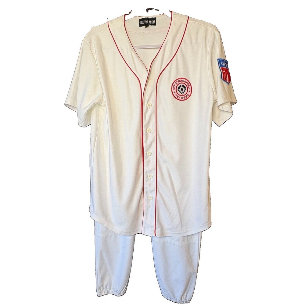 A League of Their Own Rockford Peaches Jersey & Pants Set Adult S/M Costume